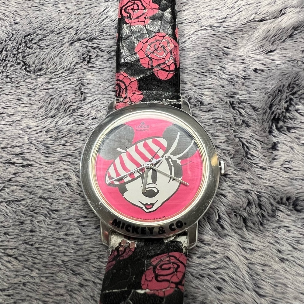 Vintage 1990’s Lorus Minnie Mouse Beret Watch